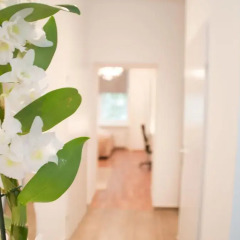 Отель Urban Flats Vienna Danube Студия с различными типами кроватей фото 7