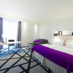 Отель Scandic Berlin Kurfürstendamm 4* Улучшенный номер с разными типами кроватей фото 9