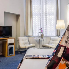 Апартаменты Pension 1A Apartment Стандартный номер с разными типами кроватей фото 10