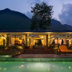 Отель Pavilions Himalayas Непал, Лехнат - отзывы, цены и фото номеров - забронировать отель Pavilions Himalayas онлайн бассейн фото 3