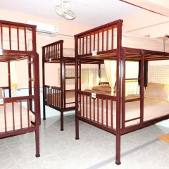 Jinda Hostel Кровать в общем номере с двухъярусной кроватью фото 9