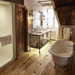 Отель Auberge Saint-Antoine Люкс с различными типами кроватей фото 19