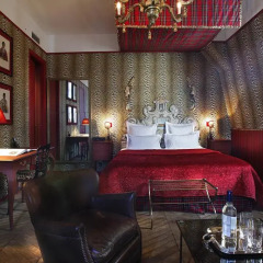 Отель Saint James Paris 5* Улучшенный номер с различными типами кроватей фото 3