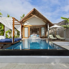 Отель Furaveri Island Resort & Spa 5* Вилла Garden с различными типами кроватей фото 5