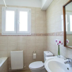 Отель Beachfront villa Del Mare Кипр, Протарас - отзывы, цены и фото номеров - забронировать отель Beachfront villa Del Mare онлайн ванная фото 2