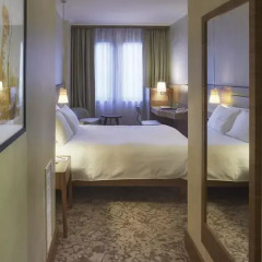 Отель Hilton Milan 4* Стандартный номер с различными типами кроватей фото 15