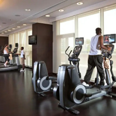 Отель Oryx Rotana фитнесс-зал фото 2