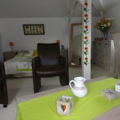 Отель B&B l'Améthyste Сомюр в номере