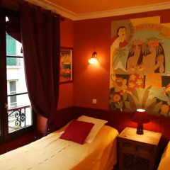 Hotel de Nesle Стандартный номер с 2 отдельными кроватями (общая ванная комната) фото 4
