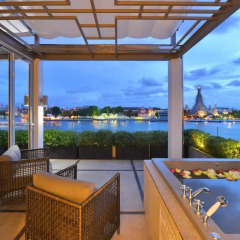 Отель Riva Arun Bangkok 4* Люкс Премиум с различными типами кроватей фото 10