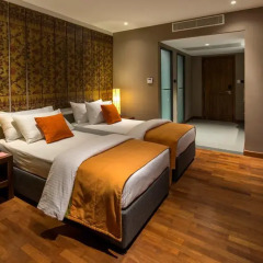 Отель Swiss Residence 4* Номер Делюкс фото 7