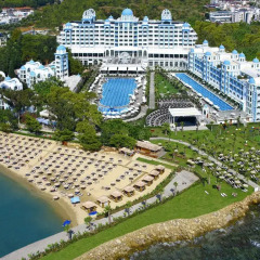 Rubi Platinum Spa Resort & Suites - Всё включено Турция, Аланья - отзывы, цены и фото номеров - забронировать отель Rubi Platinum Spa Resort & Suites - Всё включено онлайн бассейн фото 2