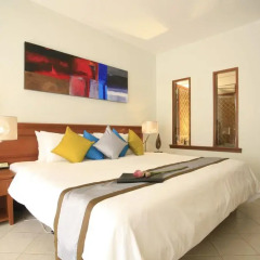 Отель Sunset Beach Resort 4* Улучшенный номер с двуспальной кроватью фото 3
