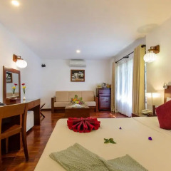 Отель Vinh Hung Riverside Resort & Spa 3* Улучшенный номер с различными типами кроватей фото 2