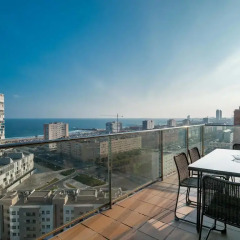 Апартаменты Rent Top Apartments Beach-Diagonal Mar Люкс с различными типами кроватей фото 12