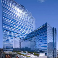 Отель JW Marriott Los Angeles L.A. LIVE Представительский номер с различными типами кроватей фото 4
