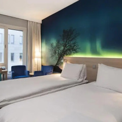 Thon Hotel Nordlys 3* Стандартный номер с двуспальной кроватью