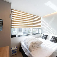 Отель K-Guesthouse Dongdaemun Premium 2* Стандартный номер с двуспальной кроватью фото 9