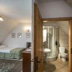 Отель Karczma Rzym & Straszny Dwor 3* Стандартный номер с разными типами кроватей фото 5