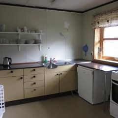 Håradalen Cottages and Hostel Стандартный номер с различными типами кроватей (общая ванная комната) фото 4