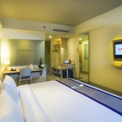 Отель Swiss-Belinn Legian 3* Номер Делюкс с различными типами кроватей фото 10