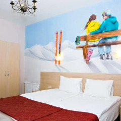 Hotel BoogelWoogel Bar Роза Хутор 3* Стандартный номер с различными типами кроватей