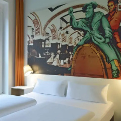 B&B Hotel Leipzig-City 2* Стандартный номер с двуспальной кроватью фото 4