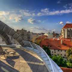 Апартаменты Franciscan Garden Apartments Прага балкон
