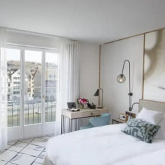 Hotel Storchen 5* Стандартный номер с двуспальной кроватью фото 5