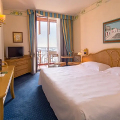 Отель Atahotel Capotaormina 4* Улучшенный номер с различными типами кроватей фото 6