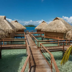 Hotel Maitai Polynesia 3* Бунгало с различными типами кроватей фото 12