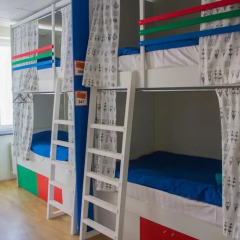 Хостел ID Hostel Rostov Кровать в женском общем номере с двухъярусной кроватью фото 16