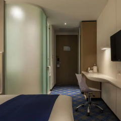 Отель Holiday Inn Express Singapore Katong 3* Стандартный номер с различными типами кроватей фото 3