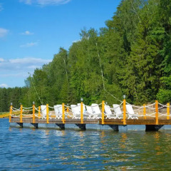 Гостиница Истра Holiday в Трусово 2 отзыва об отеле, цены и фото номеров - забронировать гостиницу Истра Holiday онлайн приотельная территория фото 2