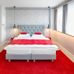 Апартаменты Mloft Apartments Munchen Мюнхен комната для гостей фото 11