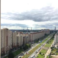 Апартаменты Apartment Kolomyazhskiy Prospekt балкон