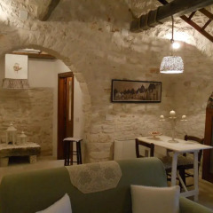 Отель Trullo del Vescovo Альберобелло гостиничный бар