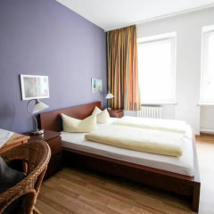 Отель Pension/Guesthouse am Hauptbahnhof Номер Комфорт с различными типами кроватей фото 9