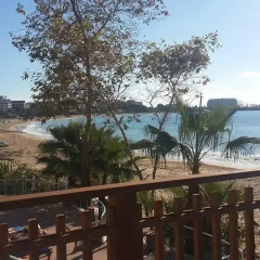 Апартаменты Sea View Studio in Orion Garden балкон
