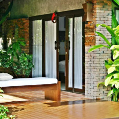 Отель Chaw Ka Cher Tropicana Lanta Resort 3* Стандартный номер с различными типами кроватей фото 10
