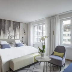 Hotel Storchen 5* Стандартный семейный номер с двуспальной кроватью фото 6