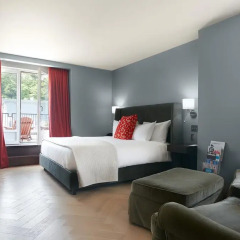 Отель Auberge Saint-Antoine Номер Делюкс с различными типами кроватей фото 4