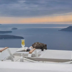 Отель Iliovasilema Suites Греция, Остров Санторини - отзывы, цены и фото номеров - забронировать отель Iliovasilema Suites онлайн приотельная территория фото 2