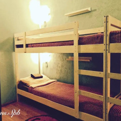 Гостиница Rooms.SPb Кровать в общем номере с двухъярусной кроватью фото 11
