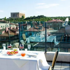 2000 Anittepe Hotel Турция, Анкара - отзывы, цены и фото номеров - забронировать отель 2000 Anittepe Hotel онлайн приотельная территория