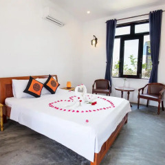 Отель An Bang Sunrise Beach Bungalow комната для гостей