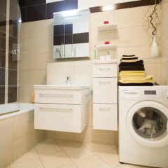 Отель Puzzlehotel - Donaustadt-Uno City Австрия, Вена - отзывы, цены и фото номеров - забронировать отель Puzzlehotel - Donaustadt-Uno City онлайн ванная фото 2