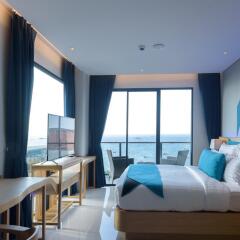 Отель Deep Blue Z10 Pattaya Стандартный номер с различными типами кроватей фото 21