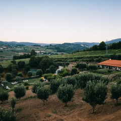 Hotel Rural Casa Viscondes Varzea Ламего балкон