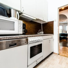 Отель Ferienwohnung Köln Mülheim Кёльн в номере